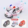 Zinc Zinc Alloy Inertial Car Toy 1/32 Ambulance Vehicle Toys Fire Truck Car Model  Gift for Boy