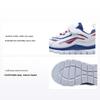 Li Ning Kids Aurora Skywalker Antislip Schokabsorberend Slijtvast Ademend Sport Casual Schoenen Kinderschoenen Cyclone-Blauw YKNR104-61