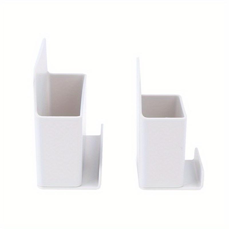 1 Stück Wandmontierte Organizer-Aufbewahrungsbox Fernbedienung Klimaanlagen-Aufbewahrungskoffer Handy-Steckerhalter Ständer Behältergestell