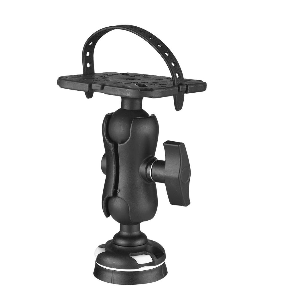 Fish Finder Mount with 360 Degree Rotation Ball Joint Action Camera Holder for Boat Kayak