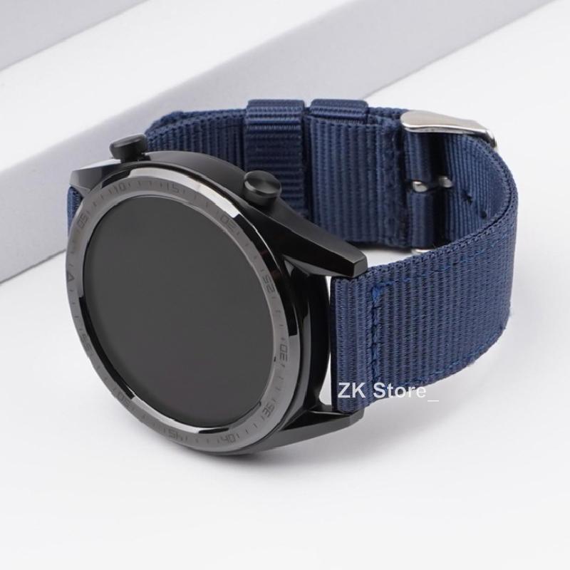 18mm 22mm 20mm Woven Nylon Watch Sport Strap Band for Amazfit Fabric Band for Samsung Galaxy 4 5 6 Gear S3 Classic Active 2