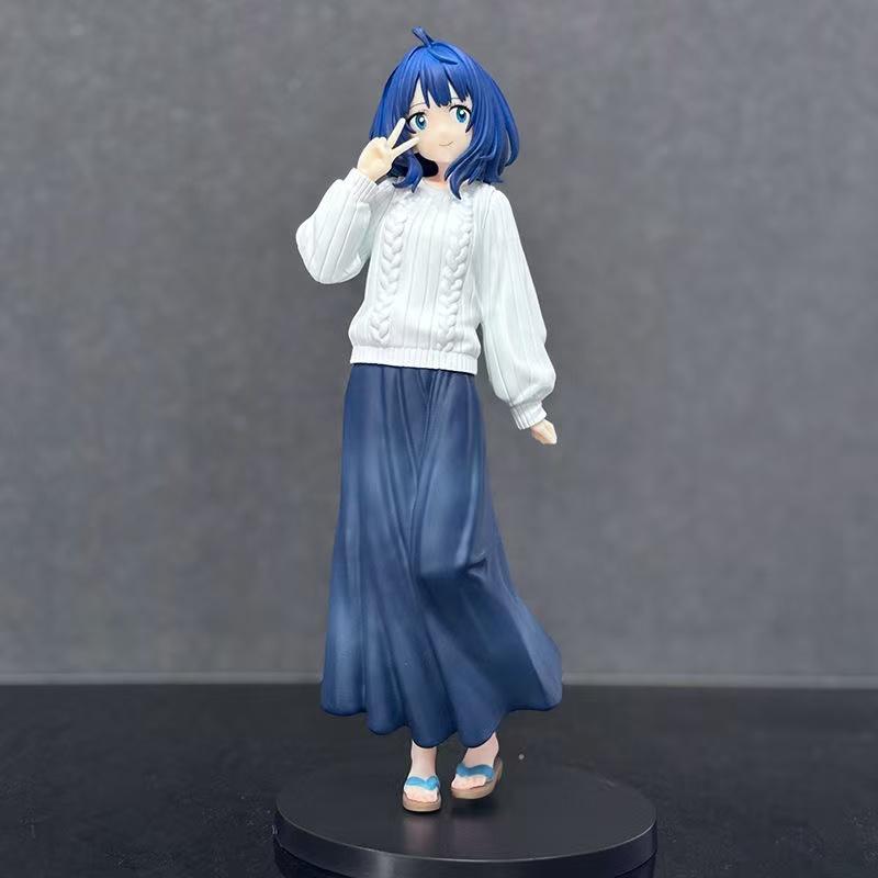

22cm Anime Figure Cute Girl San Standing Posture Pvc Action Figures Doll Model Statue Toy Gift