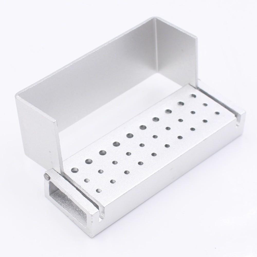 High Speed Disinfection Box Case Low Speed Dental Burs Organizer Handpiece Burs Block  Laboratory