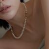 Aube De Moi Classic Bloom Pearl Necklace (7mm)