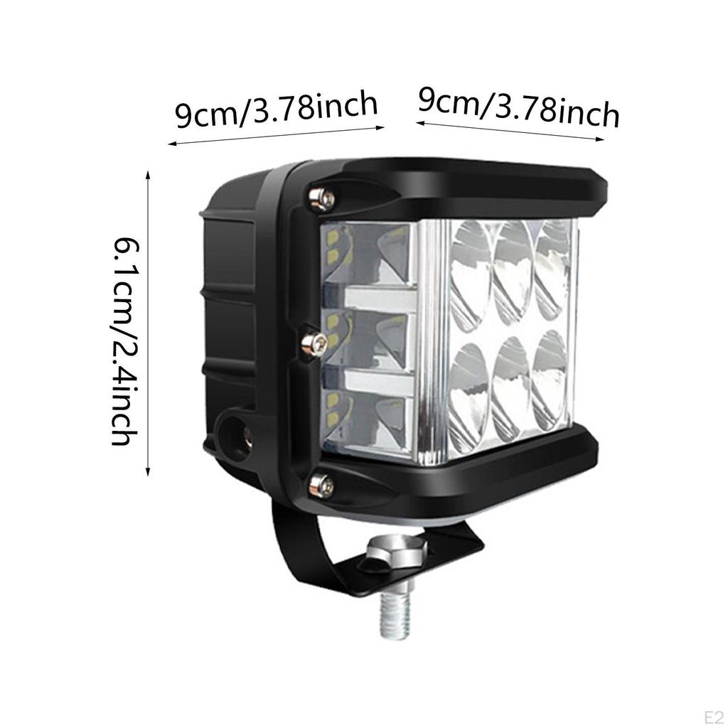 LED Work Light Lamp 36W Three Sided Convenient Off Road Flashing Accessories for Yachts
