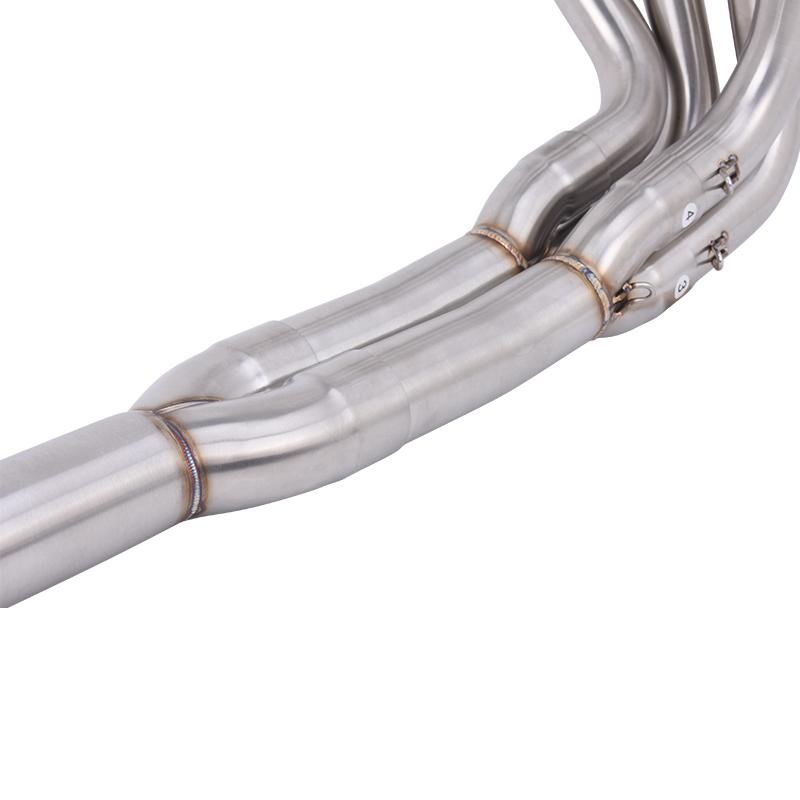 Scarico Slip-On Per KAWASAKI Ninja Z900 SE 2025 2026 Sistema di Scarico Moto Escape Tubo di Collegamento Anteriore Connette Silenziatore Originale Euro5