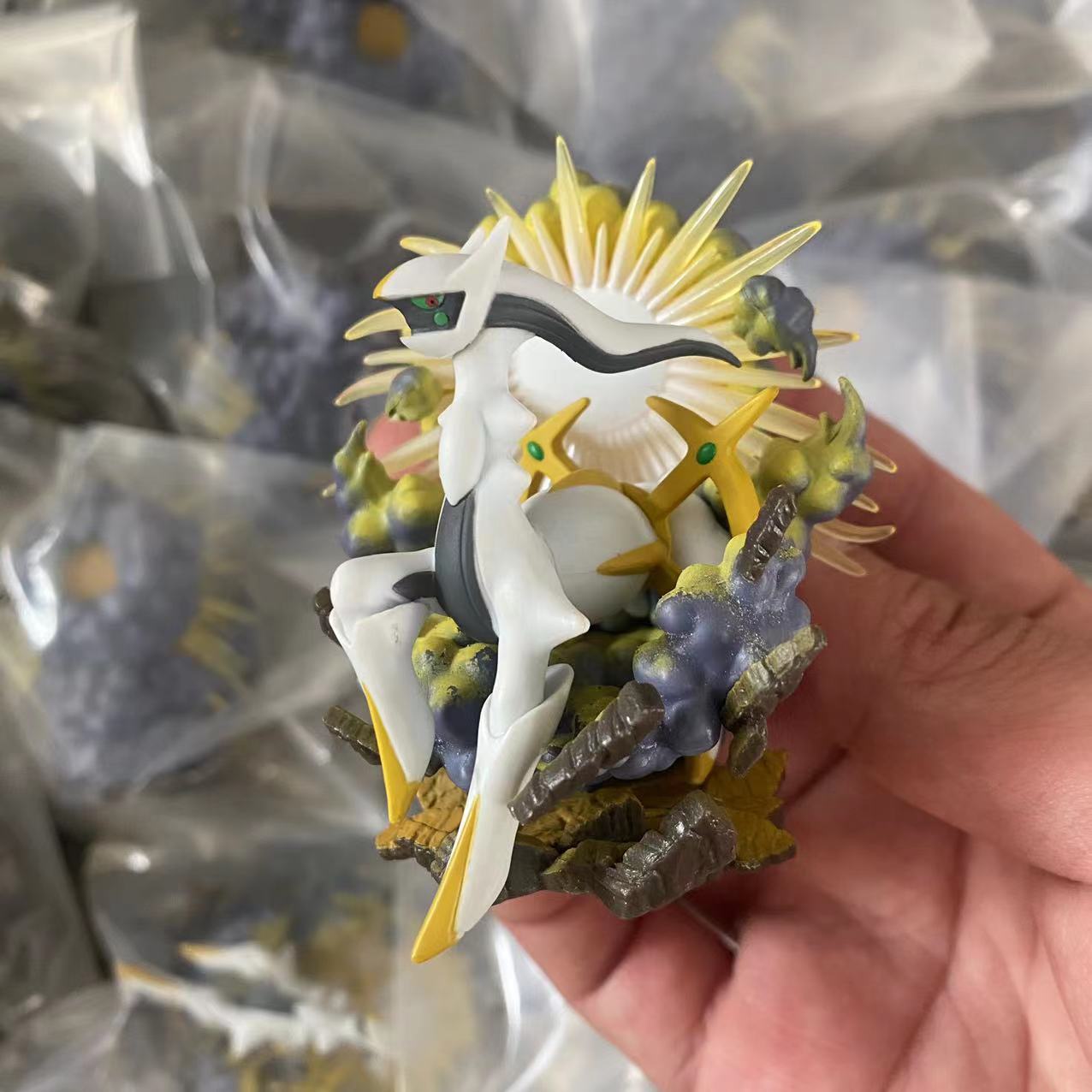 Pokemon Action Figure TCG Arceus Zacian Zamazenta Anime Model Ornament Bulk Children Toys 5cm to 7cm