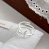 Damen Nischen-Ring mit Sternfisch in Light Luxury