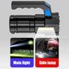 300/400LM Super Bright Led Searchlight Handheld Portable Flashlight Spotlight High Power USB Rechargeable Led Flashlight