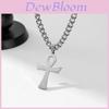 Geometric Titanium Steel Pendant Necklace For Men Women Trendy Accessory