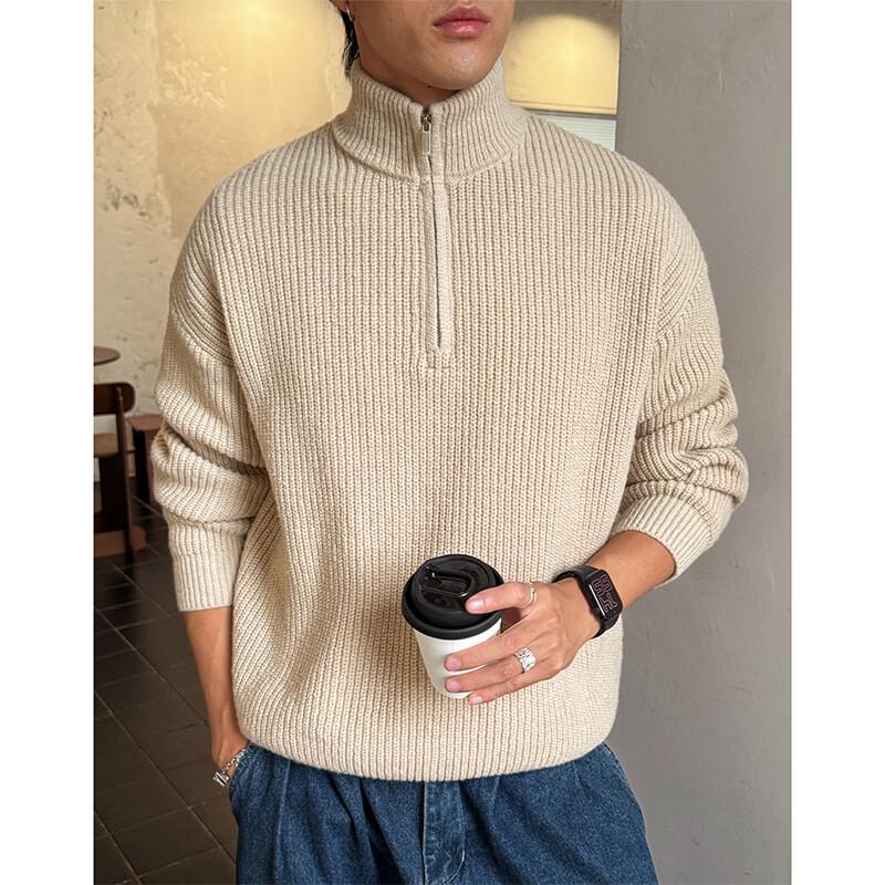 VUUG Men's Relaxed Fit Knitted Pullover