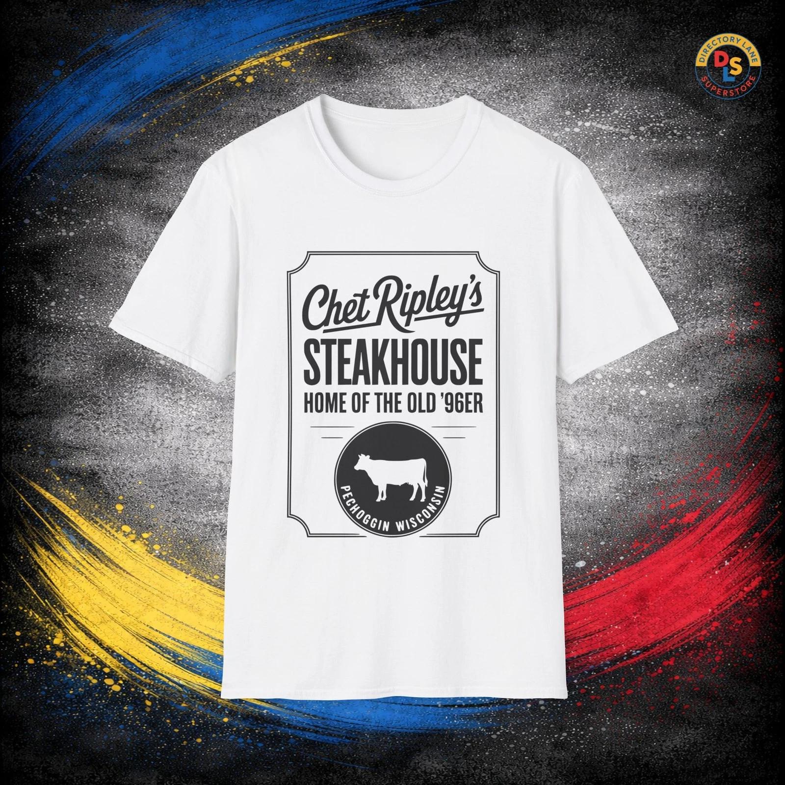 Chet Ripley s Steakhouse T-Shirt The Great Outdoors Movie Unisex Softstyle Tee M