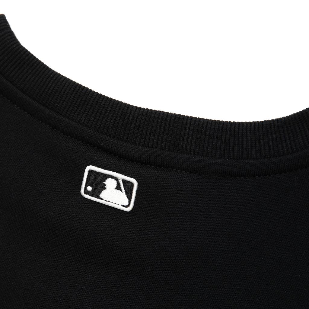 New MLB Sweatshirt New York Yankees Basic Collection FW24 Black Kids' 7AMTB0131-50BKS