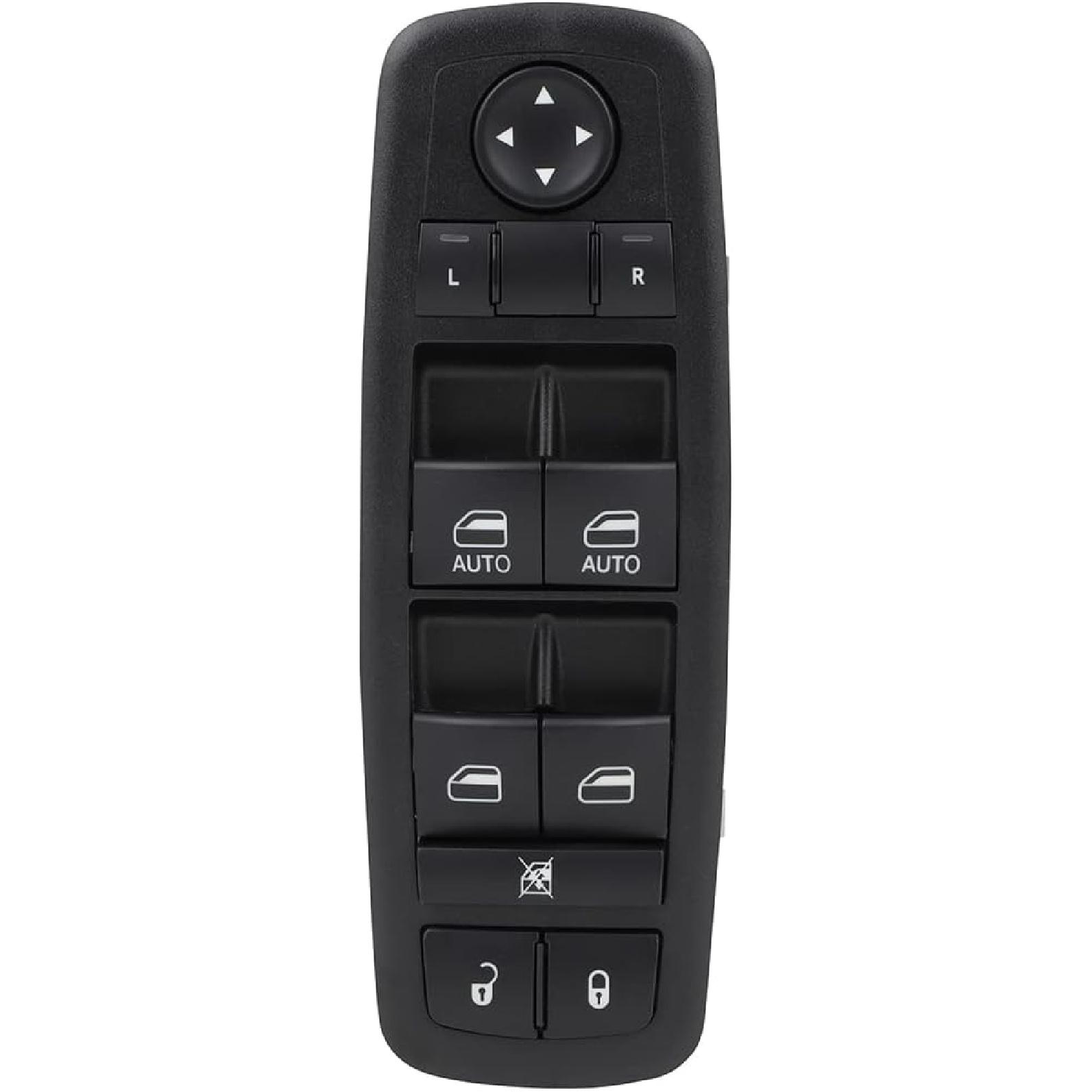 Window Switch,Driver Side Power Master Window Switch Fits for Ram 1500 2014-2015For Ram 2500 2014-2015For Ram 3500 2014-2015, Front Left OE