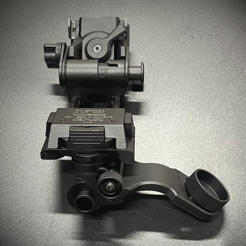 Metal J Arm NVG Mount Helmet Bracket Adapter PVS14 Night Vision Goggles Dovetail Binocular Bridge for Wilcox L4G24 AN/PVS-14