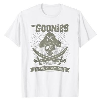 Die Goonies Unisex Erwachsenen Gib Niemals Auf T-Shirt
