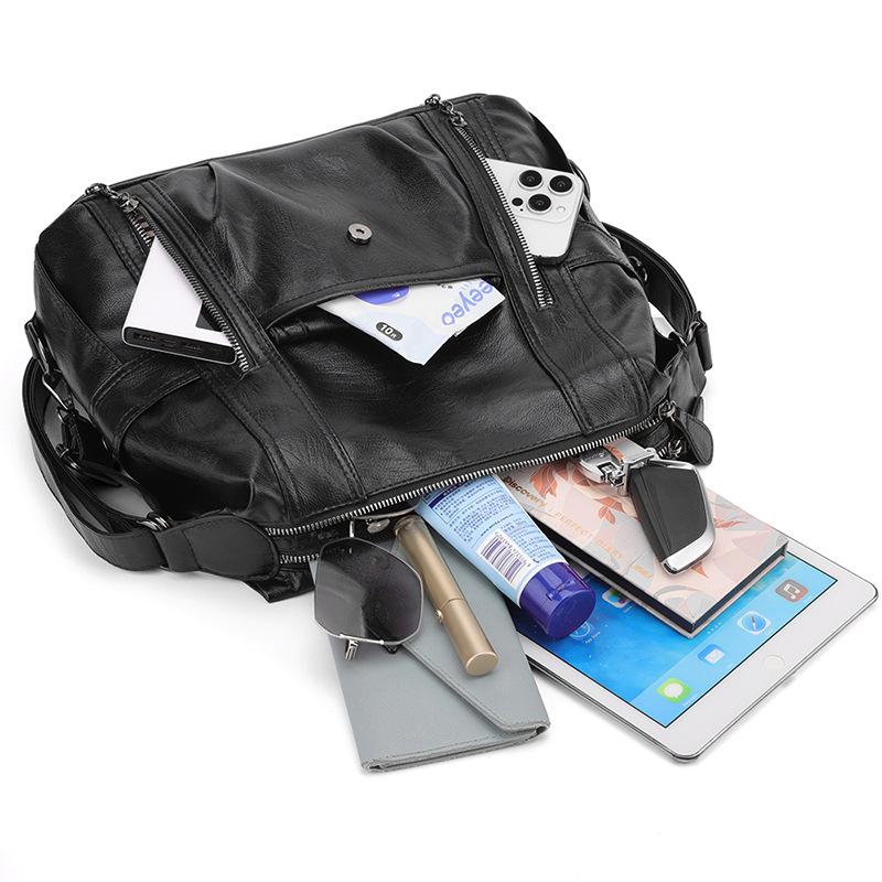 Geantă de umăr Geantă crossbody pentru femei Trend Simplu Modă de mână Capacitate mare Geantă de mână Pu