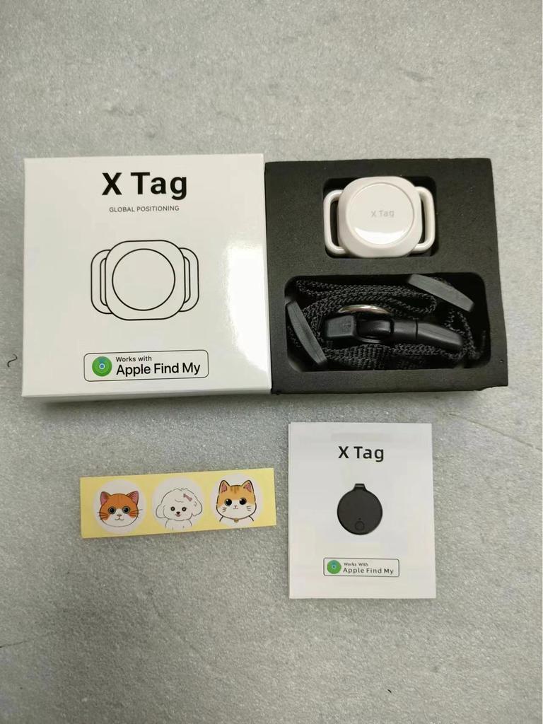 AirTag Pet Tracker Collar: Bluetooth GPS Locator for Cross-Border Anti-Lost Cat and Dog Positioning