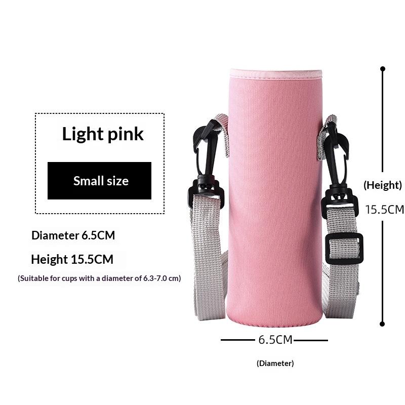 Thickened Heat-Insulating Portable Outdoor Sports Shoulder Strap Cup Sleeve