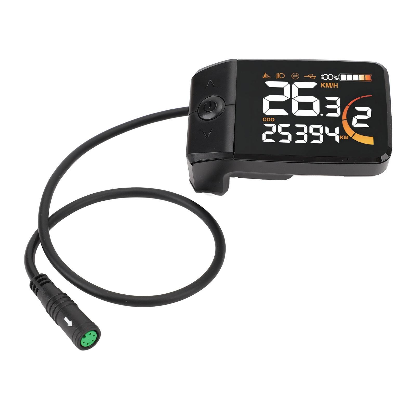 

Cycling Display Meter for G320 G340 Mileage Gear Speed Indicator Lights Display Color Screen Instrument DC48V