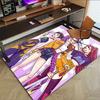 Kpop Demon Hunters Carpet For Playroom Bedroom Living Room Sofa Home Decorkids Game Area Rug Nonslip Floor Mat