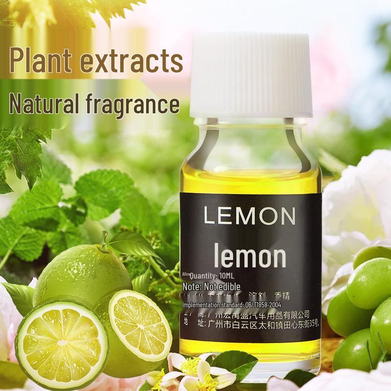 10ML Car Aromatherapy Refill: Creative Essential Oil Deodorant Ornament