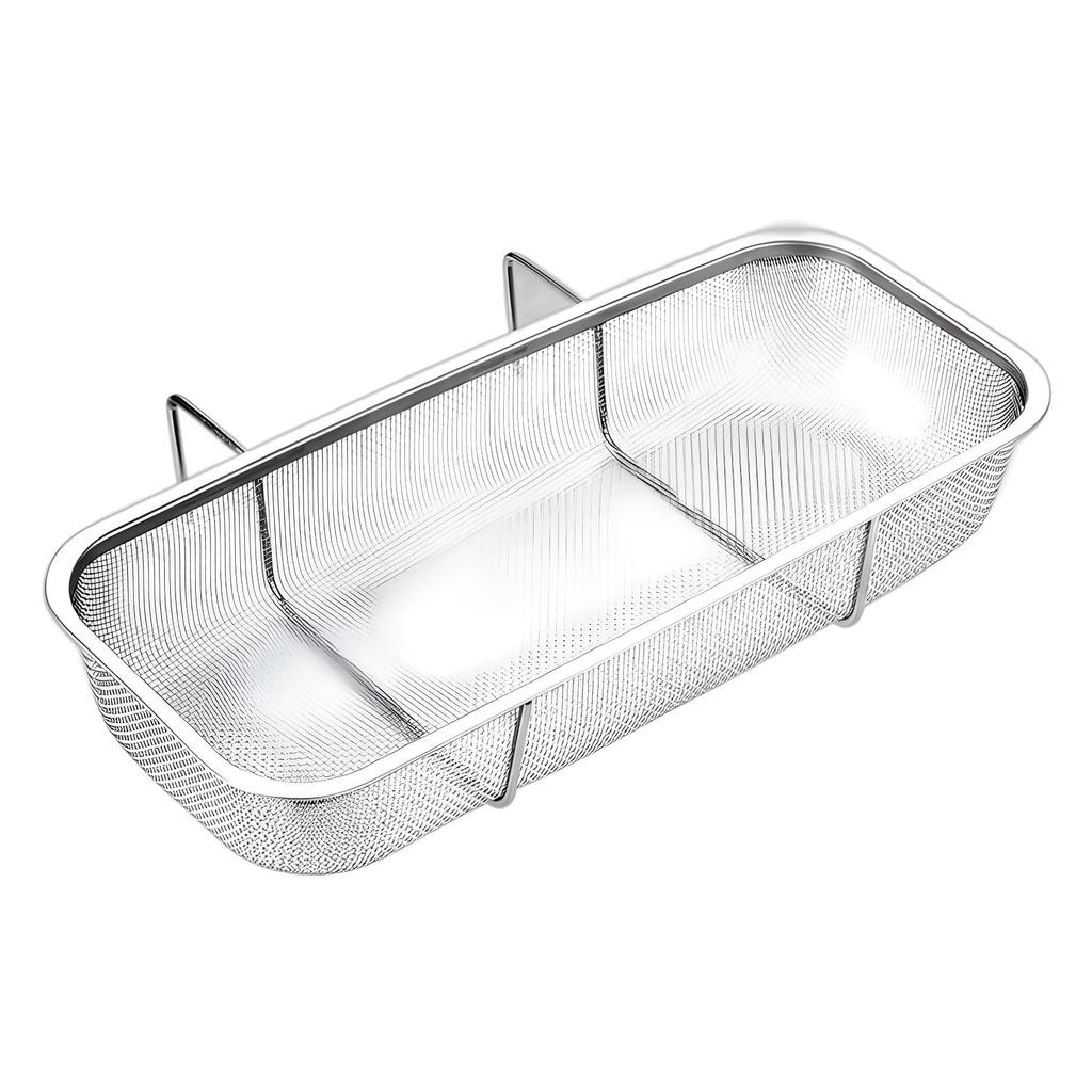 Stainless Steel Kitchen Sink Drain & Vegetable Washing Basket