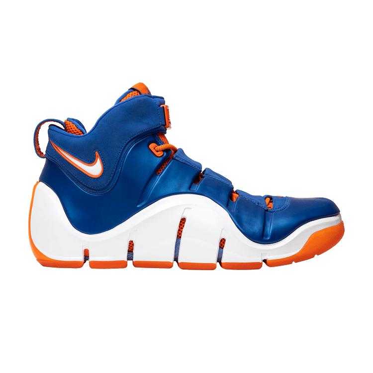 

Мужские кроссовки Nike Zoom LeBron 4 Birthday Blue Dark-Nean-Royal White 314647-511