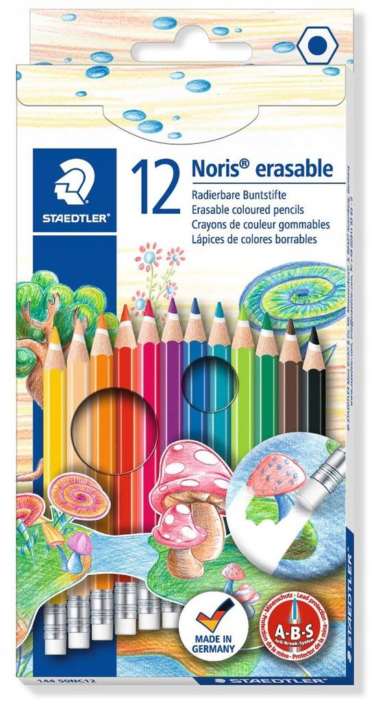 Kredki trójkątne jumbo Noris colour jumbo, 12 ko