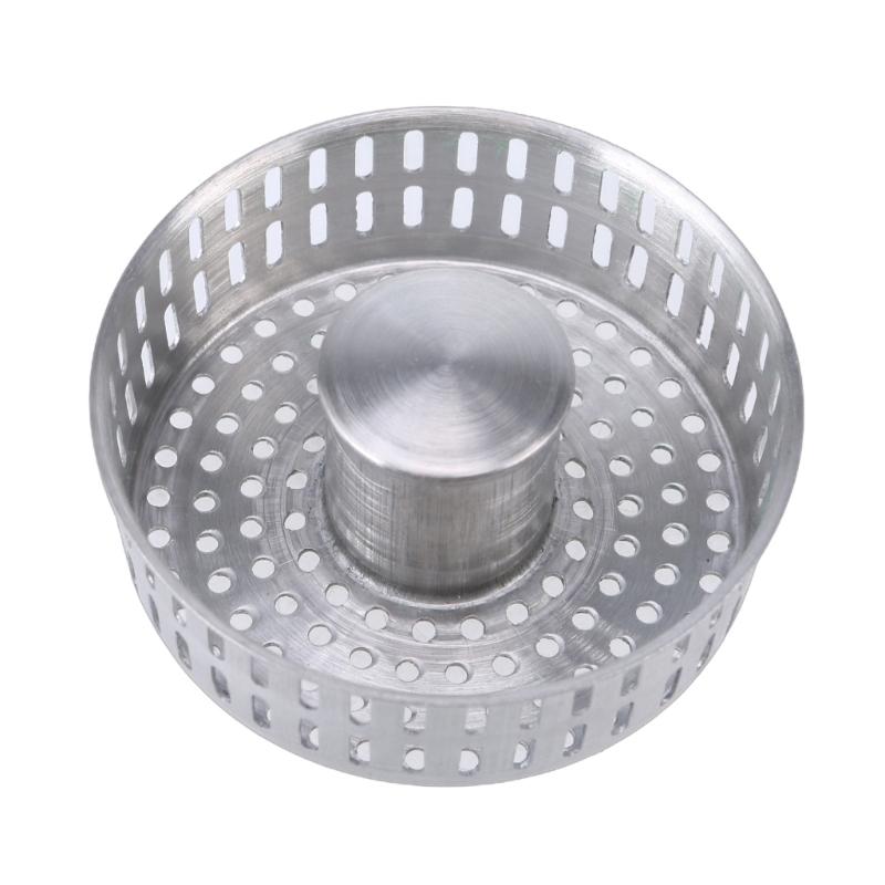 Upgrades Sink Stop Stainless Steel Drain stop Metal Sink Drain Stop Kitchen Sink Accessories Simple Installation