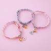Fashion Rainbow Flower Cat Collar With Bell Kitten Puppy Necklace Adjustable Buckle Colorful Lace Kitten Collar Dog Accessories