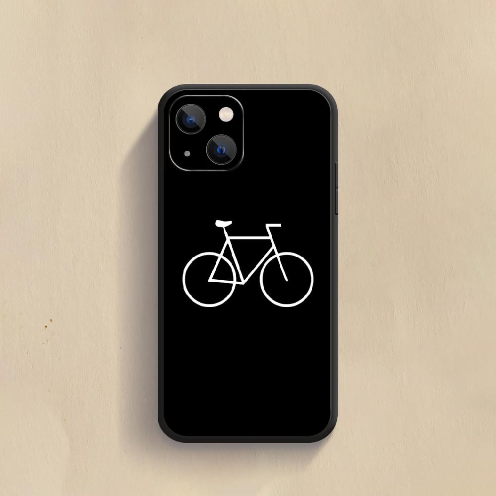 Bicycle Pattern Phone Case For iPhone Samsung Galaxy Redmi Xiaomi Oppo OnePlus Note S A 7 8 9 10 11 12 13 14 20 21 22 23 53 54 Pro Max Plus Ultra
