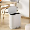 Plastic Trash Can Press Type Gap Trash Bin with Lid Large Capacity Household Toilet Garbage Bin Bathroom Cleaning Accessories