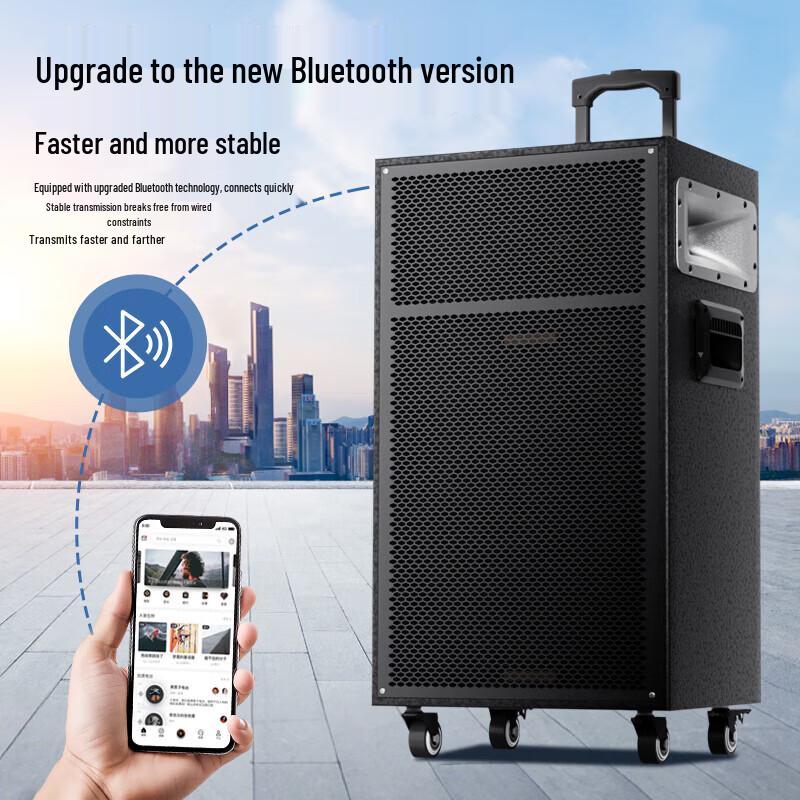 Newmine N550 12-inch Portable Outdoor Bluetooth Speaker (CN Version)