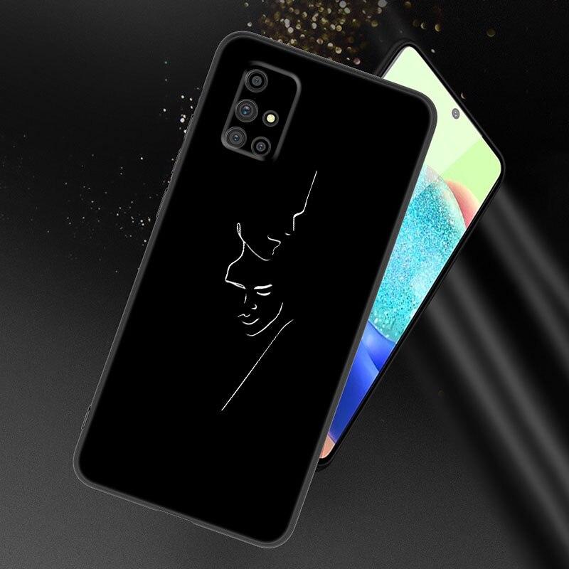 Abstract Art Line Phone Case For Samsung Galaxy A21 A30 A50 A52 S A13 A22 A32 4G A23 A33 A53 A73 5G A12 A31 A51 A70 A71 A72