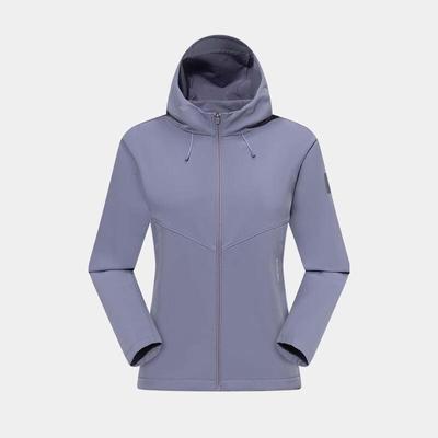Women's Outdoor Softshell Hooded Jacket F5706613