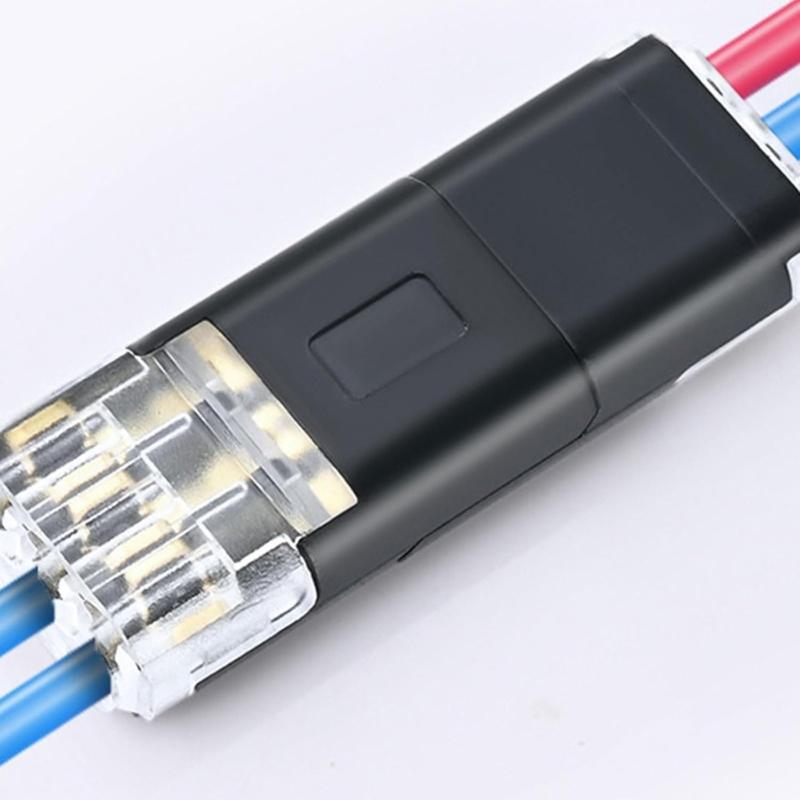 Universal Wiring Splicing Conectors Wire Connect Terminals Connectors 3Pin Bidirectional Pluging Cable Buckle