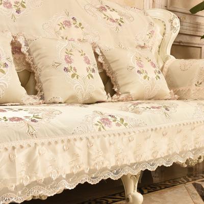 Spitzen-Sofakissen, Kissenbezug-Kombinationsset, Jacquard