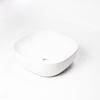 Some Pancia countertop washbasin 425X425 round white gloss BT2007