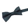 [One Limitation] Bow Tie, Stylish Striped Business Dress Formal Men's NK009 (Green)