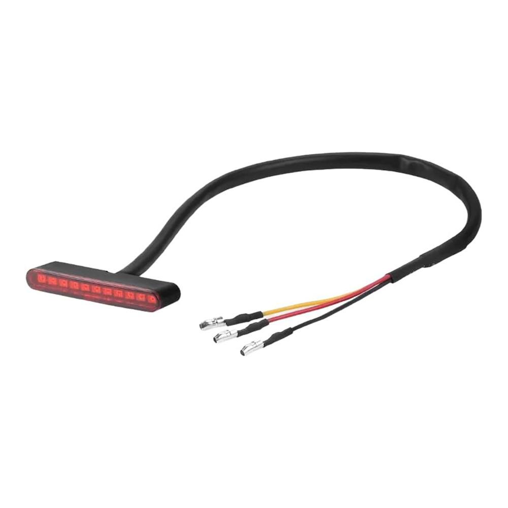 Universal LED Rear Tail Running Stop Mini Strip Brake Light Red For Motorcycle ATV