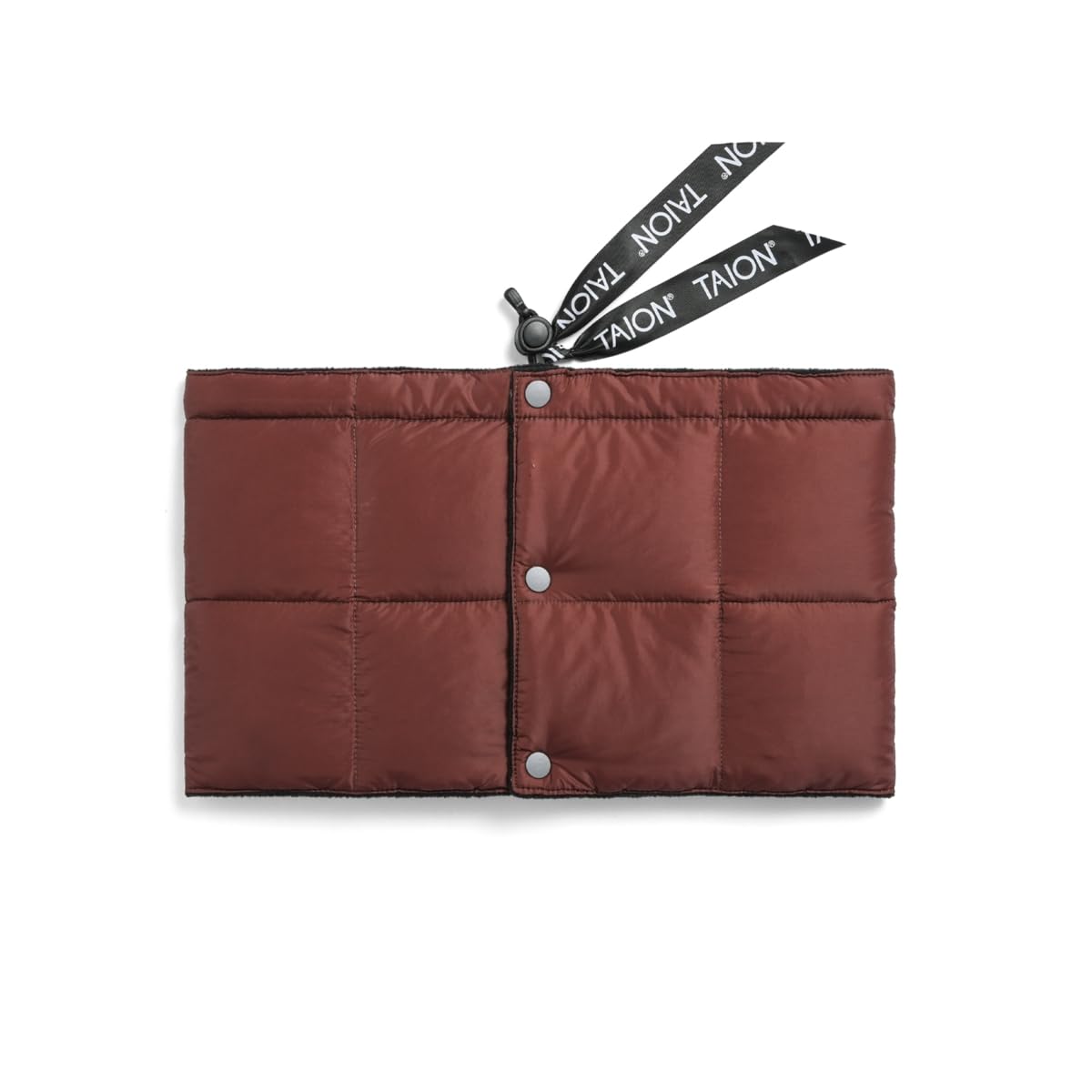 

Пуховый шарф Taion 203A красно-коричневый один размер