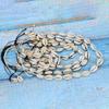 Natural Sea Shell Charm Bracelets Necklace For Women Men Summer Sandy Beach Handmade String Rope Hand-woven Shells Accessories