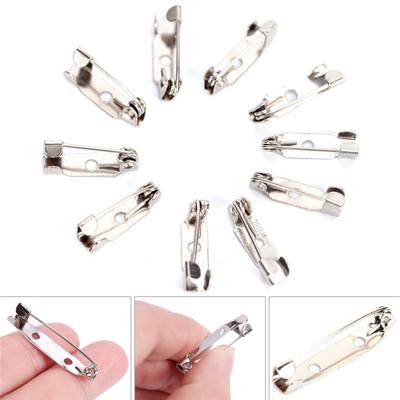 10ks Bezpečnostní brož Pojistné kolíky Záchytky zadní základny DIY Craft 15-40mm