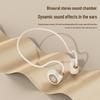 Kabellose Knochenleitungs-Bluetooth-Open-Ear-Kopfhörer - Lange Akkulaufzeit, Sporttaugliches Design
