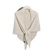 Korean-Style Women's Triangle Wool Blend Scarf Shawl - Autumn/Winter Neck Warmer