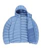 Sunlovetour Hooded Fly Light Down Jacket Light Blue