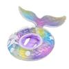 Summer Cartoon Airplane Baby Swim Ring with Handle - Anti-Rollover Design