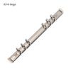 Accessory Refillable Notepad Binder Clip Ring Binder Loose-leaf File Folder Notebook Binding Hoops