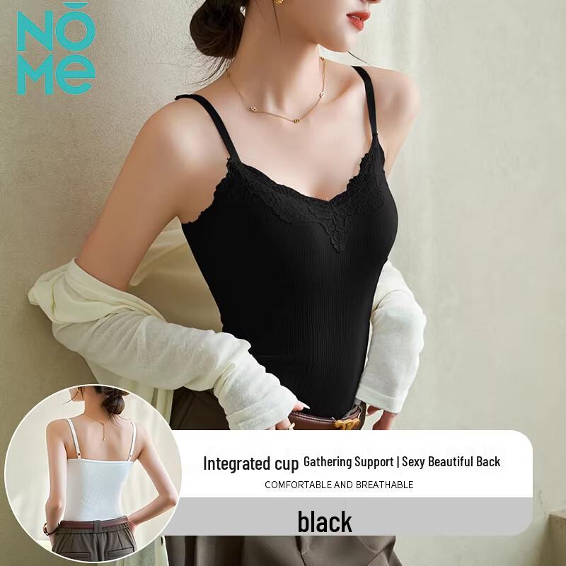 

NOMe Lace Padded Strappy Camisole Top M